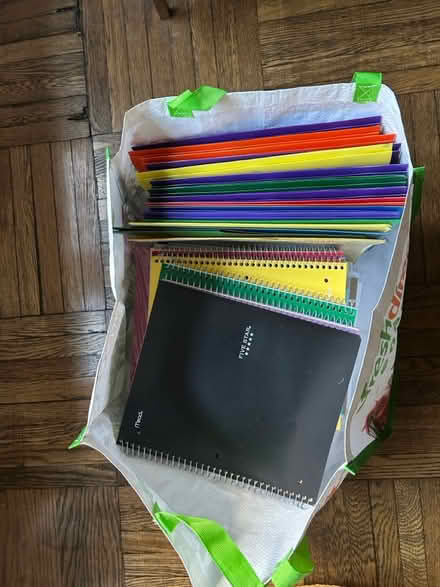 Photo of free School Notebooks pads and folders (UWS) #1