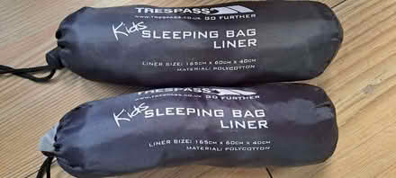 Photo of free Kids Sleeping Bags (x2) + Liners - Trespass (Teddington TW11) #3