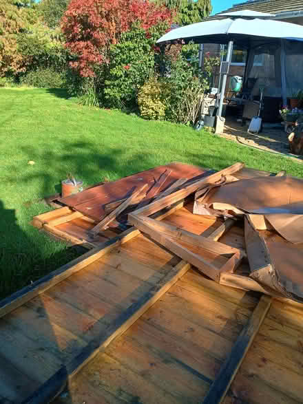 Photo of free Dismantled shed - should go back together ok (Billing Road East area) #2