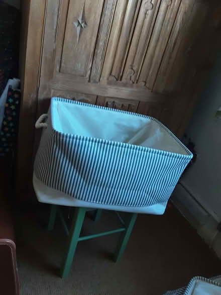 Photo of free Set of 6 fabric storage crates 40x50x30cm (Old Woking GU22) #1