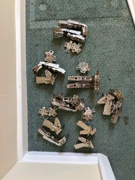 Photo of free Kitchen cabinet hinges x 7 (East Hagbourne OX11) #1
