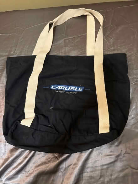 Photo of free Zippered Black Bag (Clason Point Bronx NY) #2
