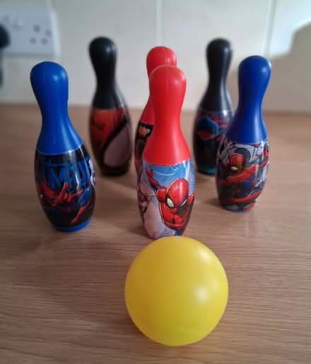 Photo of free Spiderman bowling set (Portchester PO16) #1