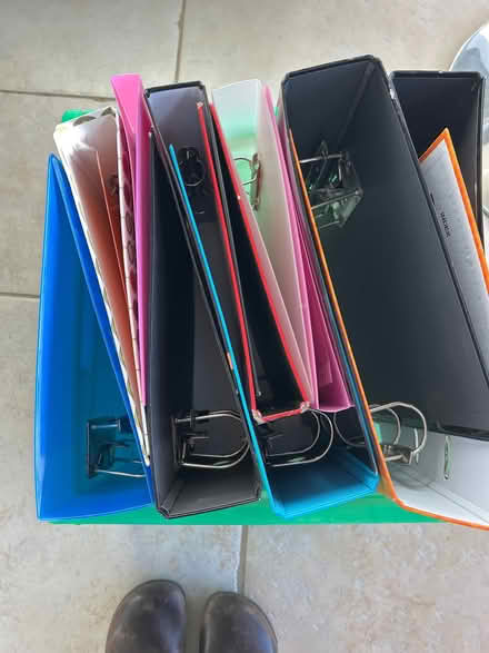 Photo of free Lever arch and A4 files (South Woodchester GL5) #1