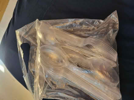 Photo of free Bag of plastic spoons (West Croydon CR0) #2
