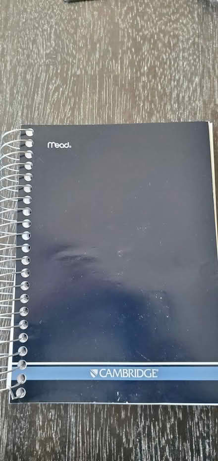 Photo of free Small spiral notebook (Springfield - Scenic Hills) #1