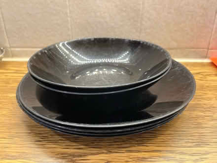 Photo of free Set of black plates (North Hinksey OX2) #1