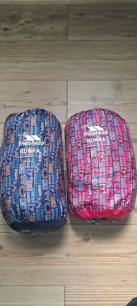 Photo of free Kids Sleeping Bags (x2) + Liners - Trespass (Teddington TW11) #1