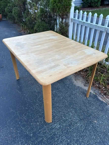 Photo of free Butcher block table (Massapequa Park, NY) #1