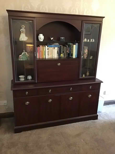 Photo of free Dark Wood Cabinet (Newby CA10) #1