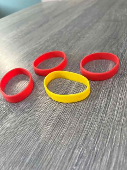 Photo of free 4 Silicone wristbands (Southsea PO4) #2