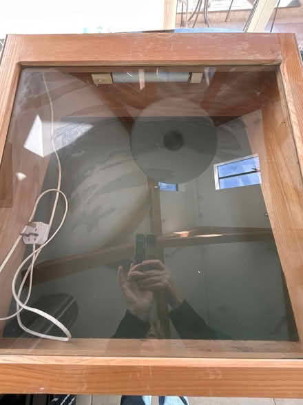Photo of free Large display cabinet (South Woodchester GL5) #1