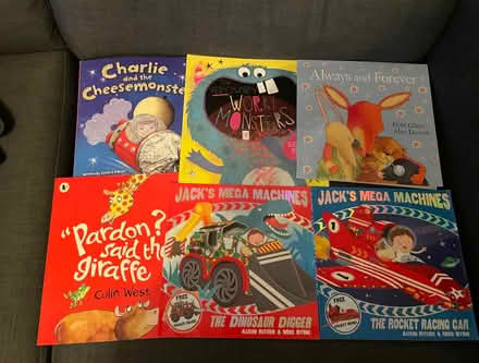 Photo of free Toy and book bundle (Thringstone LE67) #3