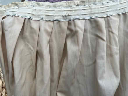 Photo of free Large pair of lining curtains (Desford, Leicester LE9) #1