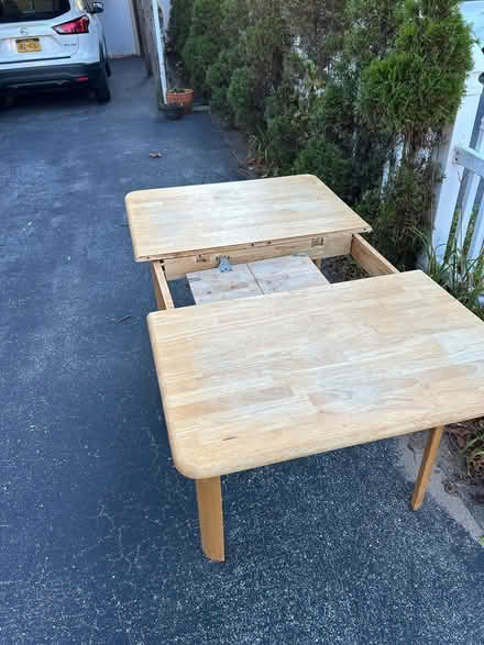 Photo of free Butcher block table (Massapequa Park, NY) #2