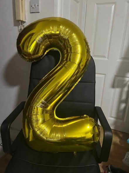 Photo of free Ballon “2” shaped (Dublin 1) #1