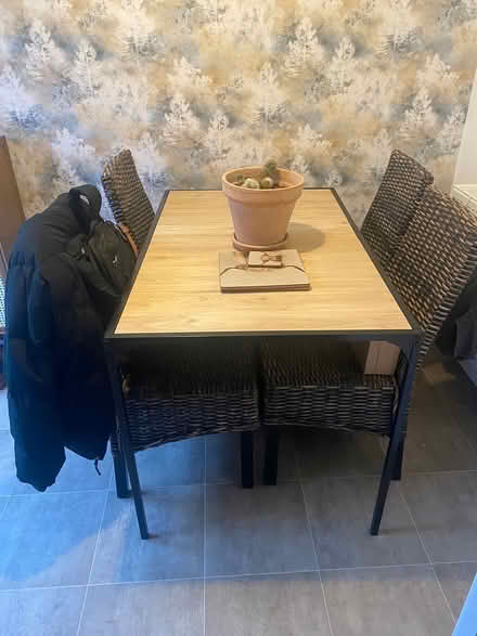 Photo of free Kitchen table with chairs (Ripley Derbyshire) #3