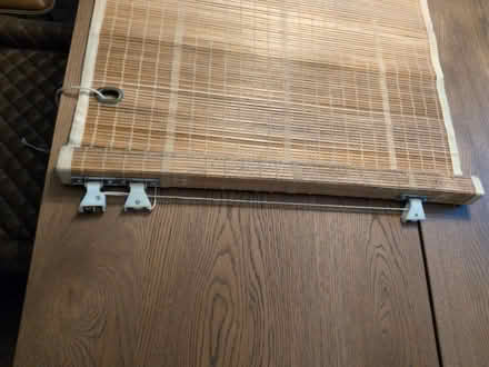 Photo of free 2 working, wooden, roller blinds (RG4) #2