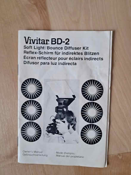 Photo of free Bounce diffuser for photography (Bowerham LA1) #2