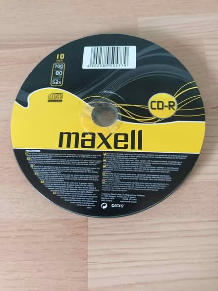 Photo of free Blank CD (Fareham PO14) #2