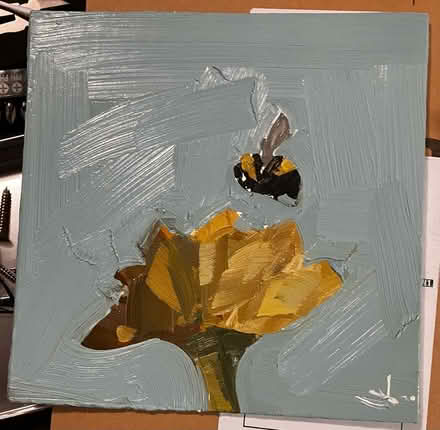 Photo of free Oil painting, small (Torthorwald DG1) #1