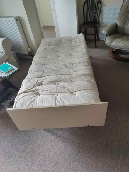 Photo of free Fold up single bed and mattress (Bolstone HR2) #1