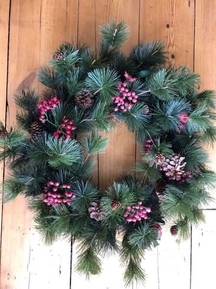 Photo of free Artificial Christmas wreath (Putney SW15) #1