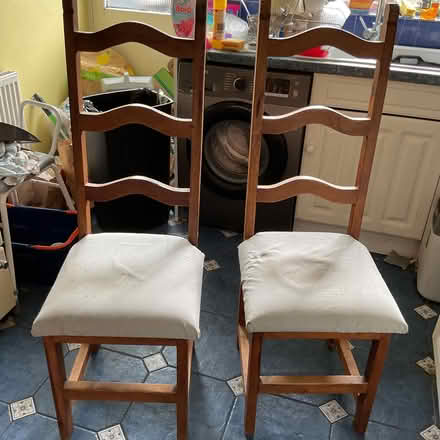 Photo of free Two dinning room chairs (Dickleburgh IP21) #2