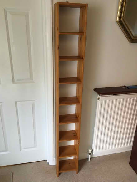 Photo of free Narrow shelving unit (Hertford SG13) #1