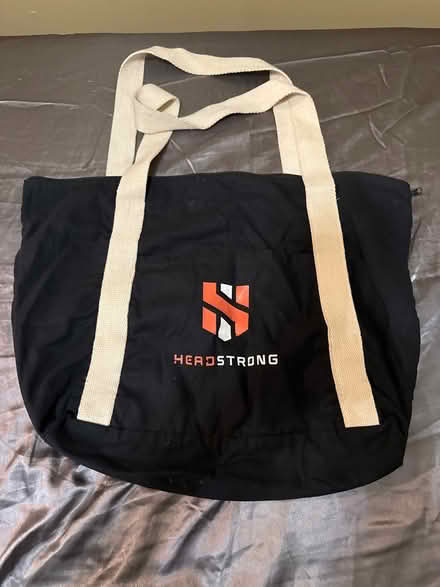 Photo of free Zippered Black Bag (Clason Point Bronx NY) #1