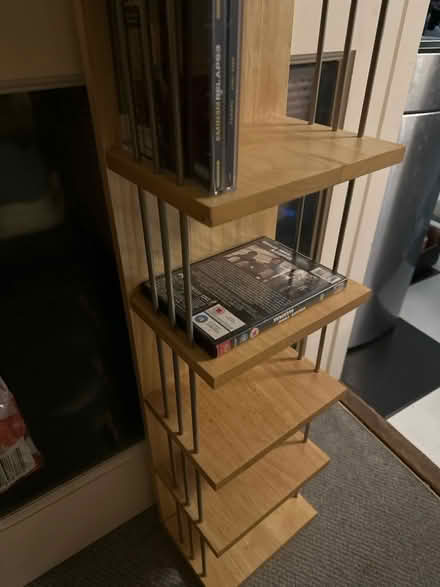 Photo of free Small shelf unit for cd or dvd storage. (Ashford TW15) #2