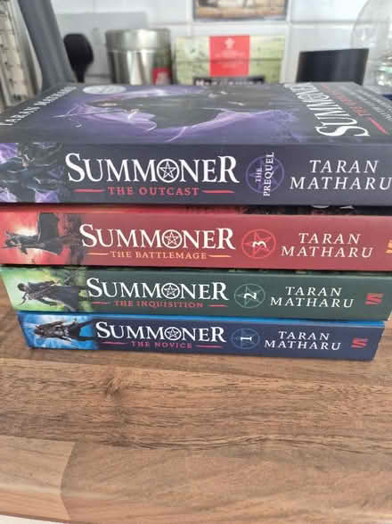 Photo of free Summoner books x4 (Harley Shute TN38) #2