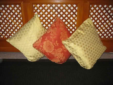Photo of free Three cushions (Newton Hall DH1) #1
