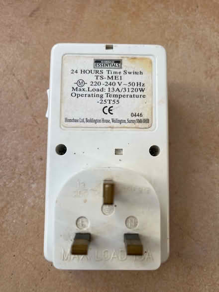 Photo of free 24h programmable time switch (North Hinksey OX2) #2