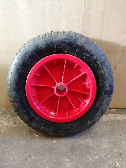 Photo of free Wheel barrow pneumatic wheel (Ecclesall S11) #1
