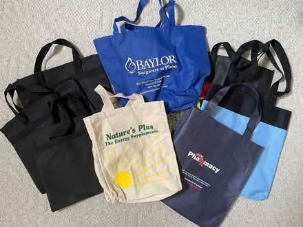 Photo of free Assorted tote bags (West Plano) #1
