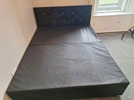 Photo of free 55 inch TV and King-size bed frame (Larbert FK5) #4