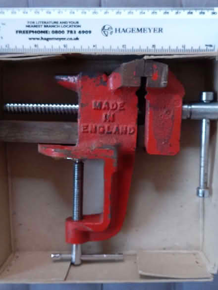 Photo of free Bench vice. (Killamarsh S21) #1