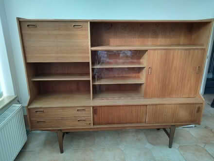 Photo of free Vintage teak highboard for refurbishment or upcycling (Sidley TN40) #1