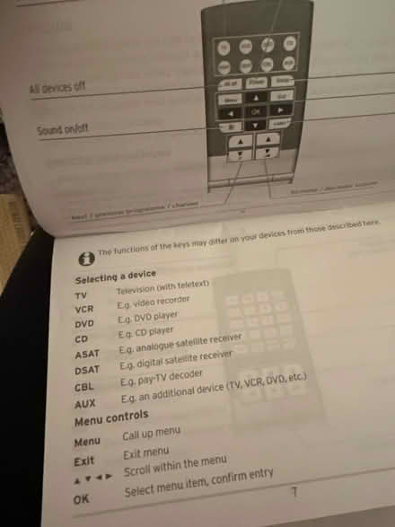 Photo of free Universal remote control (Ashford TW15) #3