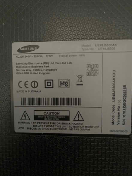 Photo of free Samsung 48” Smart TV Needs Repair (Dy49ej) #2
