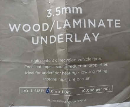 Photo of free Wood/laminate underlay (Fulwood PR2) #3