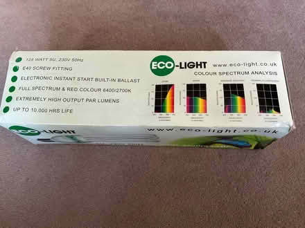 Photo of free Greenhouse Energy Saving lamp bulb 125 Watt (Beaconsfield HP9) #2