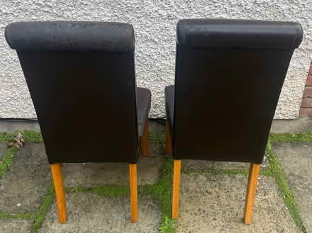 Photo of free Dining room chairs x2 (Shankill) #2