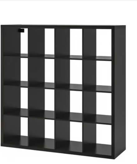 Photo of free IKEA Kallax 16 shelf unit (6th and Broadway) #1