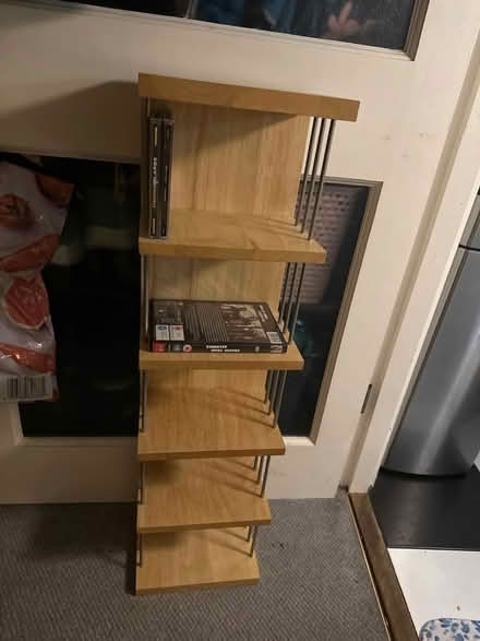 Photo of free Small shelf unit for cd or dvd storage. (Ashford TW15) #1