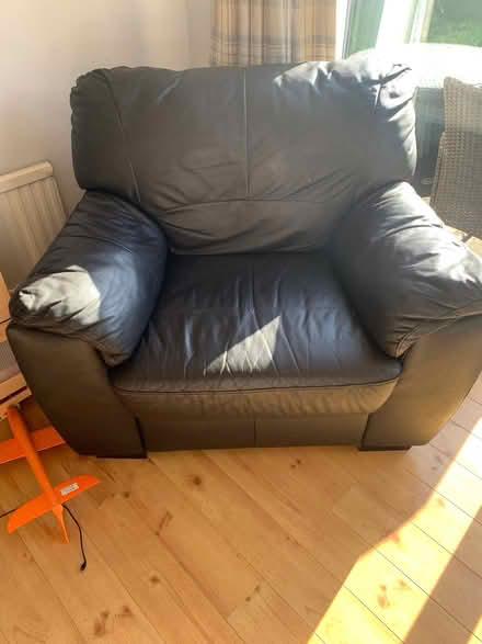 Photo of free Leather armchair (Brookhouse LA2) #1