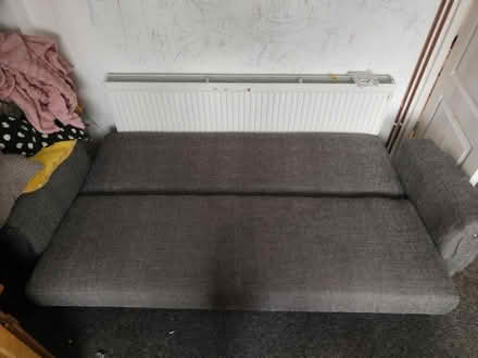 Photo of free 3 seater sofa grey (Rowley Regis B65) #2