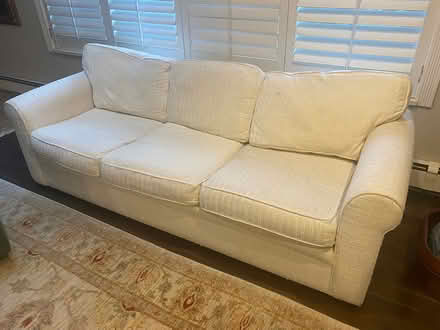 Photo of free Two 3 seater sofas (North Vancouver-Lynn valley) #1