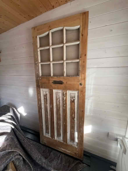 Photo of free Wooden/glass front door (BN3) #1
